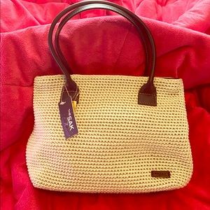 NWT The Sak crochet purse